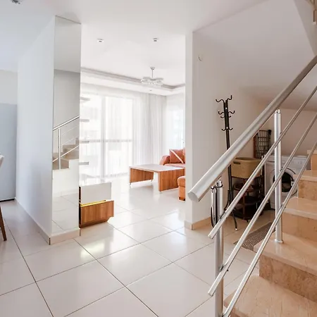 公寓 W Pool Terrace 5 Min To Beach In Alanya 阿萨拉尔