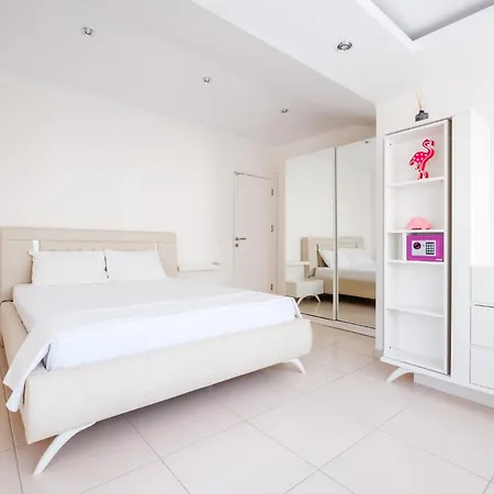 Apartmán W Pool Terrace 5 Min To Beach In Alanya