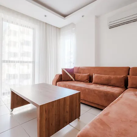 W Pool Terrace 5 Min To Beach In Alanya Apartmán