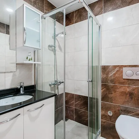 W Pool Terrace 5 Min To Beach In Alanya Apartmán *